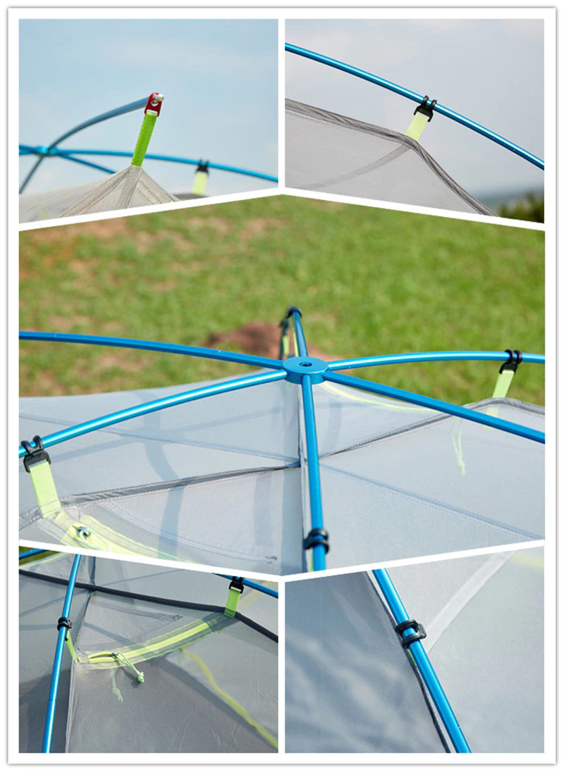 Cheap Goat Tents ASTA GEAR Outdoor Camping Tent Large Space Ultrlight Hiking Backpacking Waterproof UFO   